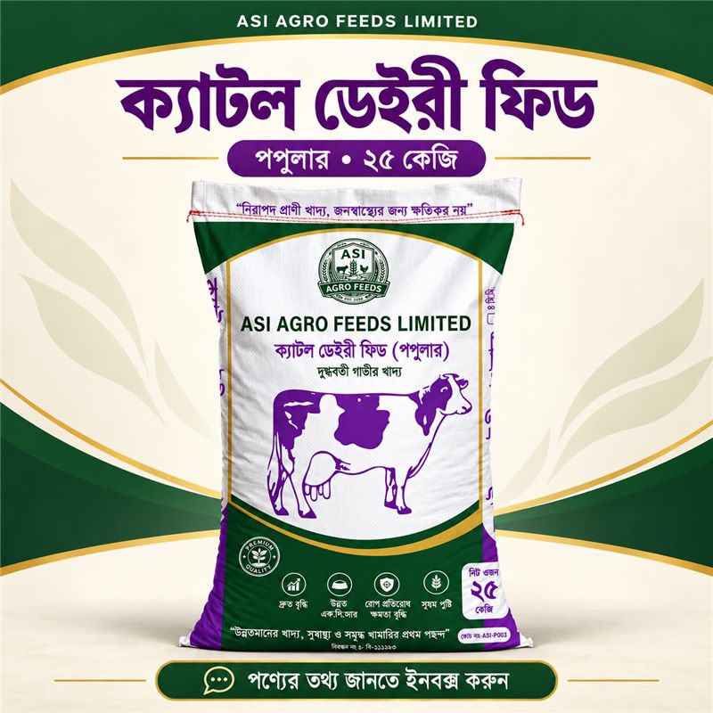 ক্যাটল ডেইরী ফিড পপুলার
